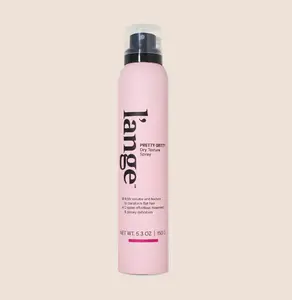L'ANGE HAIR Pretty Gritty Texture Spray, Volume-Boosting Dry Shampoo with Zeolite, Oil-Absorbing Hairspray for All Hair Types & Gym Use, 200g