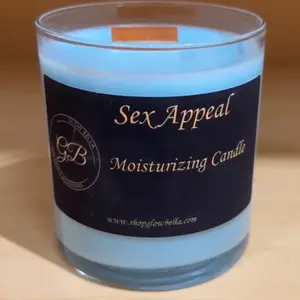 Moisturizing Lotion Candle Wood Wick Skincare Wax