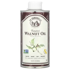 La Tourangelle Roasted Walnut Oil, 16.9 fl oz (500 ml)