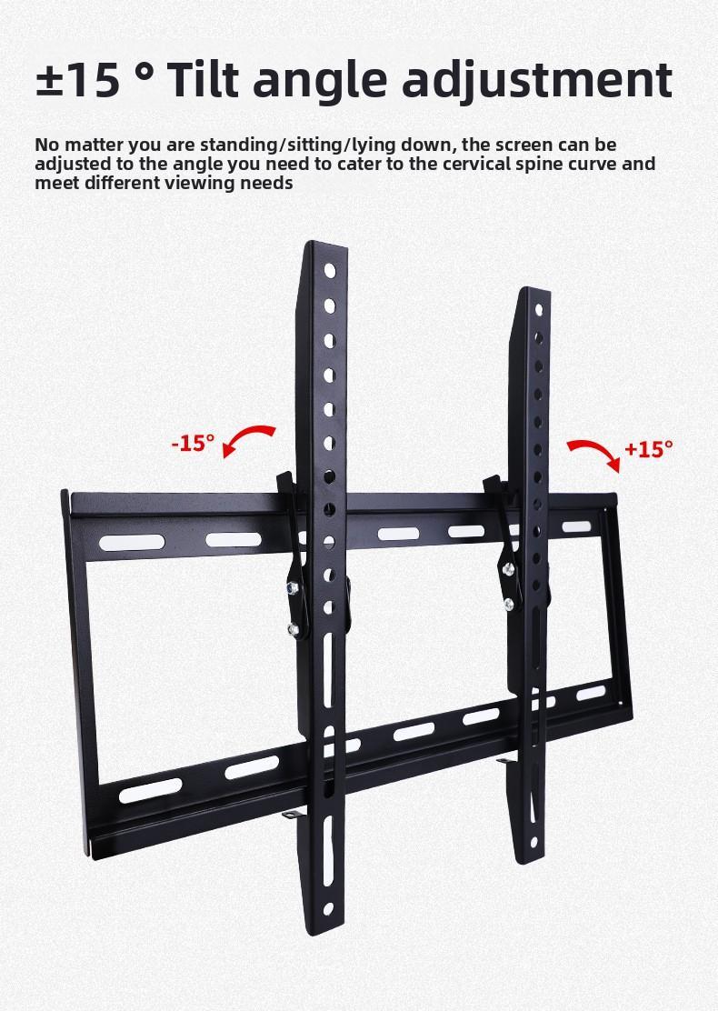 32-70 Inch TV Mount Monitor Wall Support Computer Screen Stand Fixed Bracket Suitable for Led LCD TV
