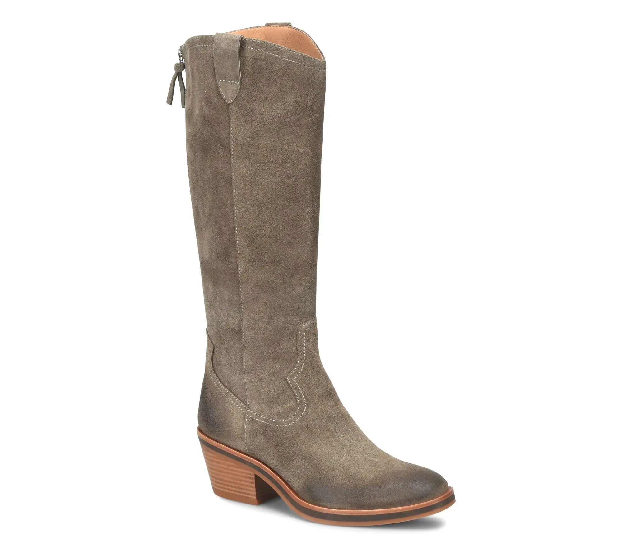 Sofft Water Resistant Leather Tall Shaft Boots- Shelby