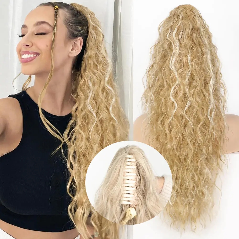 Claw Clip 30inch Light Blonde