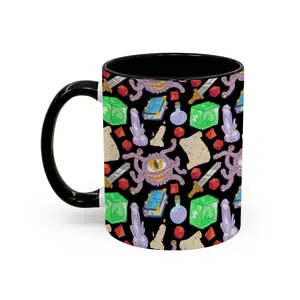 Dungeons and Dragons Hidden Peen Pattern Coffee Mug - scs14957