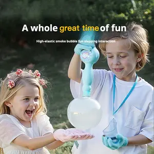Magic Smoke bubbe machine,  Fog bubbe machine for Kids,  Parent-Child Fun, Kids Gifts, Children toys,Birthday Gift, Mother's must-have bubble solution bubbles with smoke sydney bubble wand bouncing  bubbles