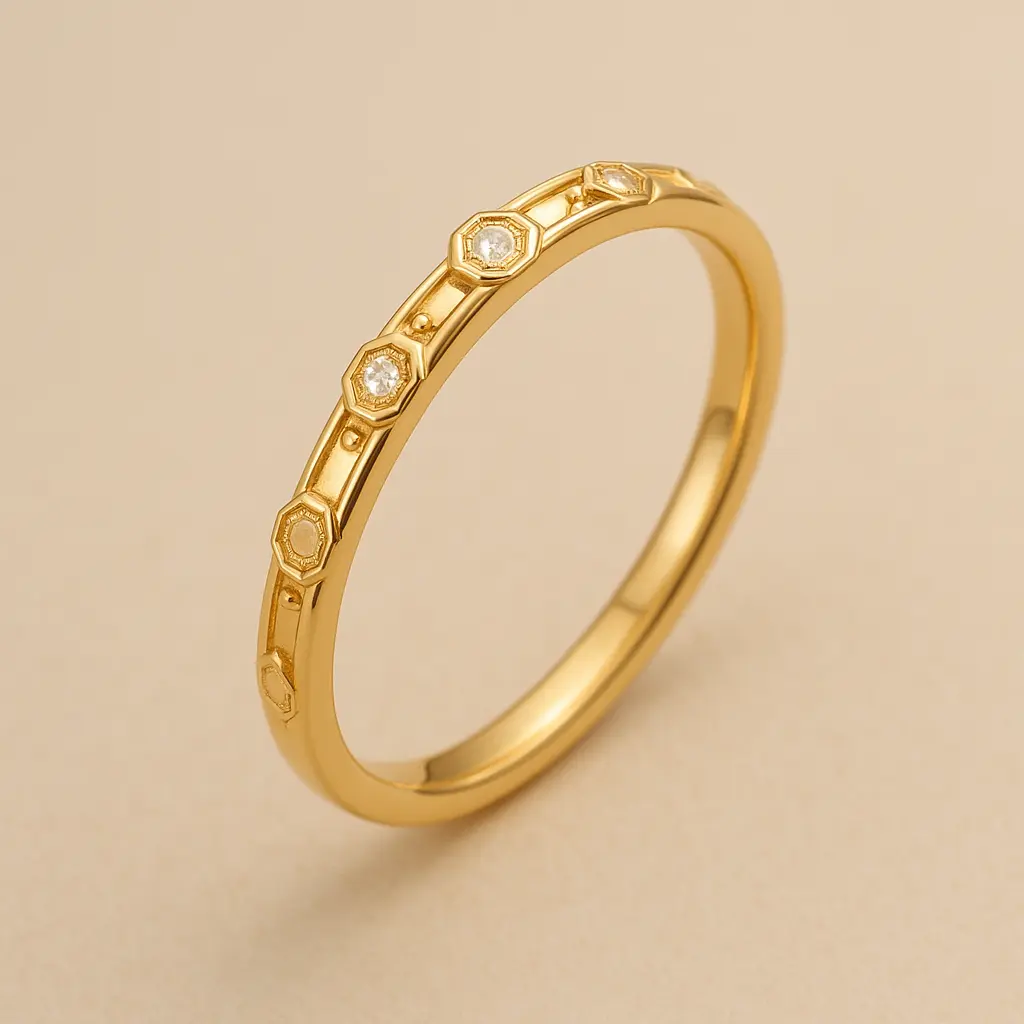 Guardian Ring/ Gold Ring/ Diamond Ring