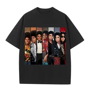 Michael Jackson Evolution T-Shirt, Vintage King of Pop Collage