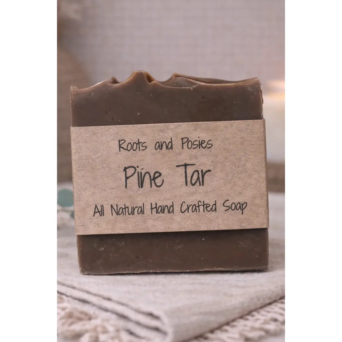 Pine Tar Soap for Deep Cleansing + Skin Relief
