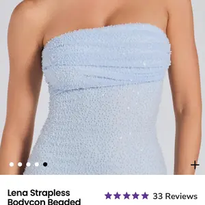 Lena Strapless Bodycon Beaded Mesh Mini Dress - TikTok Shop Lena Strapless Bodycon Beaded Mesh Mini Dress - TikTok Shop