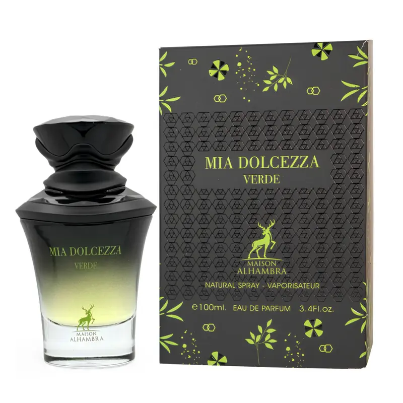 Maison Alhambra Mia Dolcezza Verde for Women Eau de Parfum Spray, 3.4 Ounce