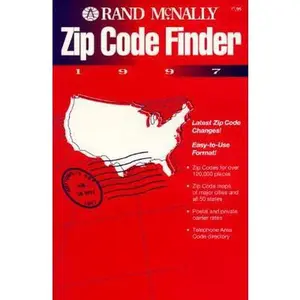 USED-Zip Code Finder 1997 (RAND MCNALLY ZIP CODE FINDER) by Rand McNally (Paperback)