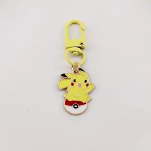BUY 1 GET 1 FREE: Cute Pikachu Keychain Ballchain Amazing Quality Cute Enamel Pin Fashion Accessory Amazing Quality Vintage Brooch Pin New Retro 90s Fashion Accessories Backpack Jacket Hat Luggage Travel Fun Cute Metal Unisex Enamel Pinback Gift Accessory