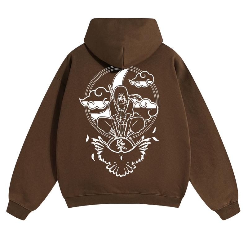 Naruto Unisex FallFreshness outfits men streetwear 80s 90s graphic tees cotton Anime funny 300G Hoodies men gifts