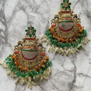 pakistani Nauratan Earrings