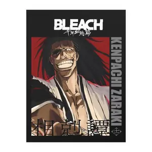 Bleach Kenpachi Zaraki Poster - Epic Wall Art, Anime Print for Fans, Bold Kenpachi Decor, Perfect for Any Bleach Collection