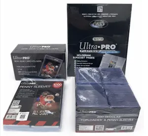 Ultra Pro Perfect Combo - 100 Platinum Pages, 200 Top loader Sleeves, 1,000 Sleeves and 200 Semi Rigid Card Holders
