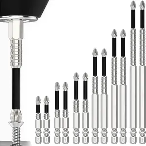 High   Drill Bit Set, Anti Slip  Electric  Set for Impact Driver, Upgrade   Durability  Drill Bit Set, 25 50 65 70 90 150mm (2 Set)
