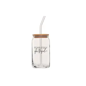 Fearlessly Faithful Glass