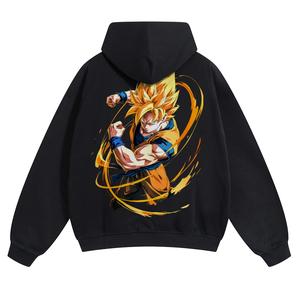 Dragon Ball DBZ Goku Unisex FallFreshness outfits men streetwear 80s 90s graphic tees cotton Anime funny Hoodies men gifts