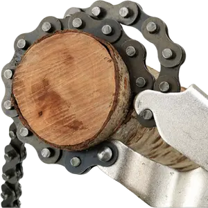 line nippers tools tools and gadgets for him mechanic tools Long Reach Locking Pliers with Chain Welding Clamp Heavy Duty Manual Pipe Grip Tool