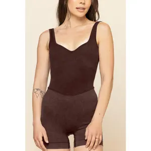 Hey Shorty Seamless Shortsie - French Roast