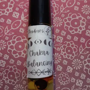 Chakra balancing crystal and herb infused essential oil supplement rollers with jojoba oil base Wellness Healthy Treatment Solution Therapeutic Therapy Aromatherapy