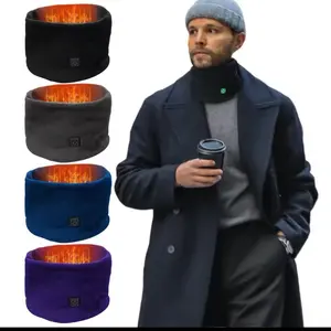 Battery Powered Heated Neck Warmer - Portable Design for Cold Weather Use