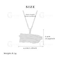 P-Puerto Rico-Silver-color