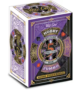 2026 Wild Card 5 Card Draw Stacked Deck Hobby Jumbo