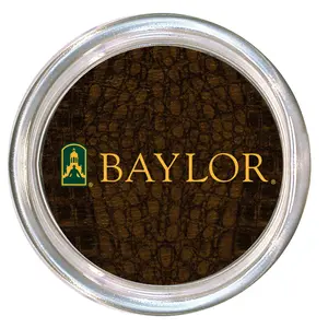 C3122-Baylor on Brown Crock Coaster