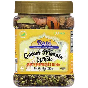 Rani Garam Masala Indian 11 Whole Spices Blend 10oz (283g) PET Jar ~ All Natural, Salt-Free | Vegan | No Colors | Gluten Friendly | NON-GMO | Kosher | Indian Origin