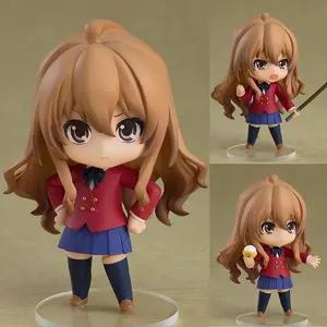 2026 new Cartoon Toradora Aisaka Taiga Q Version Nendoroid #2523 Action Figures Face Swap Desktop Ornament Model Toy Collectible Fun Gift