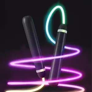 LED Light-Up Skipping Rope - Adjustable Length, for Exercise and Fitness, Sports Use, Birthday & Back-to-School Gift, Body Training for Kids & Adults