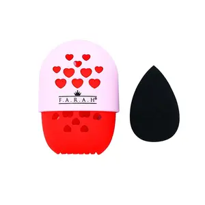 Teardrop Sponge With Holder- Makeup Sponge With Breathable Drying Holder