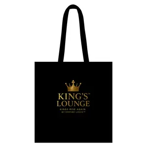 King's Lounge Kings Rise Again Canvas Grocery Tote