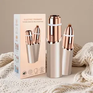 2 in 1 facial & eyebrow hair trimmer,Electric Eyebrow Trimmer, Lip Facial Body Hair Removal Tool, Facial Hair Care Tool, Electric Shaver Women, Eyebrow, Epilator Hair Remover#TikTokShopBlackFriday #TikTokShopCyberMonday
