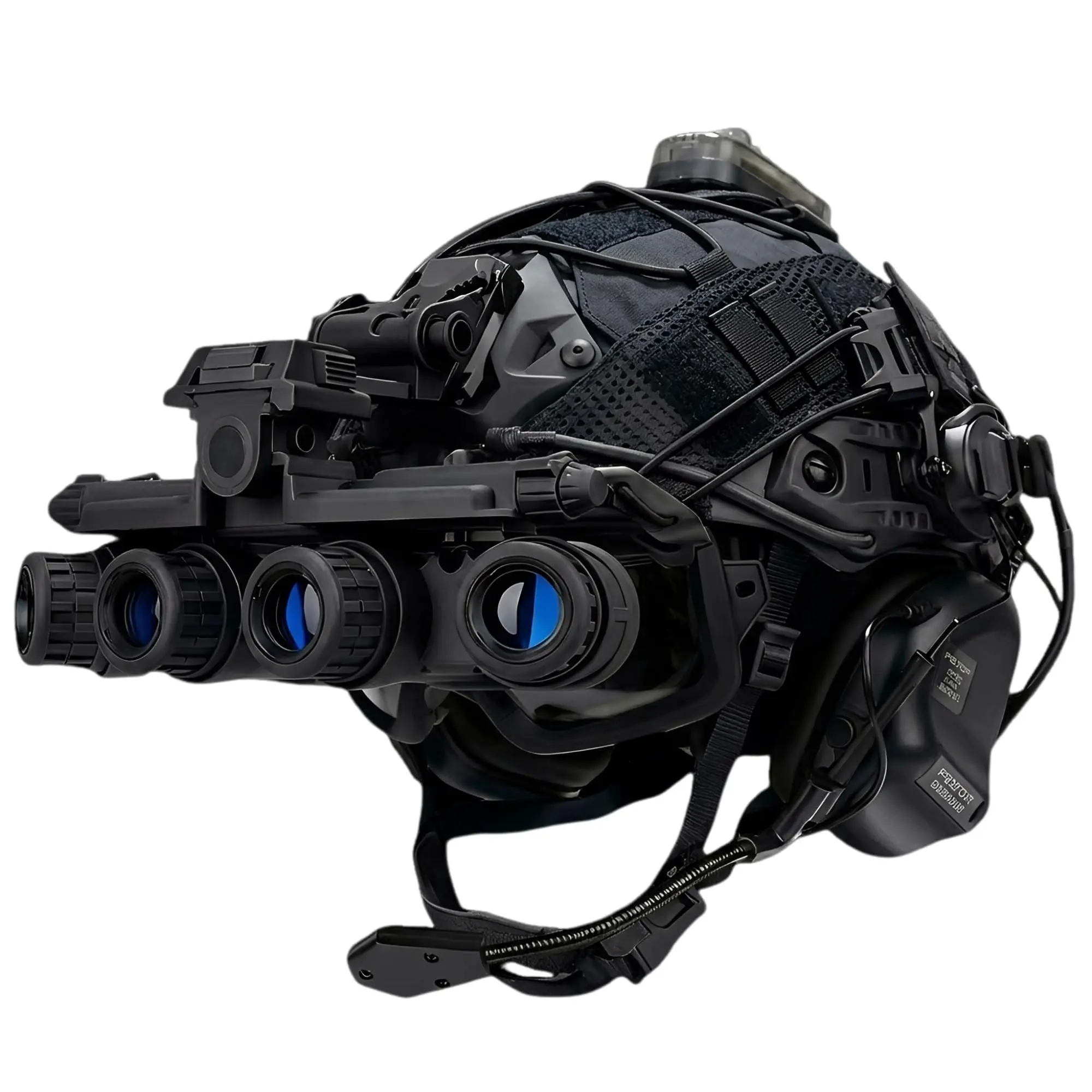 Tactical Helmet System, Adjustable Padded Kit with GPNVG-18 Dummy NVG, Mount, Cover, and Goggles for Cosplay, Hiking, and Light Outdoor Activities, Hiking / Light Outdoor