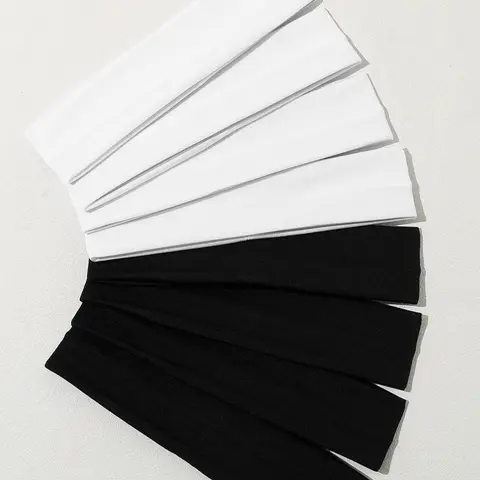 Women's Sporty Hairbands, Elastic Sweat-Wicking Headbands for Yoga Running Ball Games Work Out, Fashionable Casual Hair Accessories, Sports Training Headband, Workout Headbands