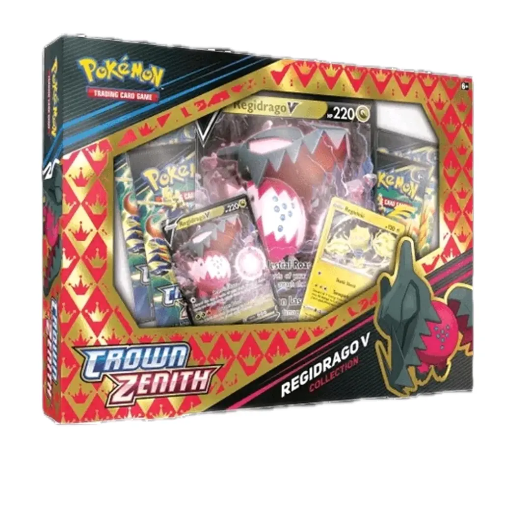 Pokemon Crown Zenith Collections Regidrago V - TikTok Shop