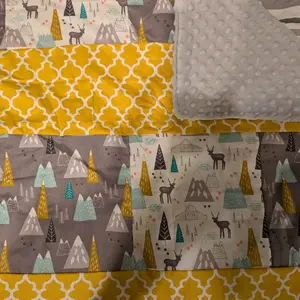 Homemade Snuggle Soft Baby Toddler Blanket Gift