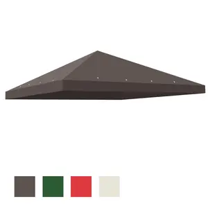 Yescom 10' x 10' Universal Gazebo Canopy Replacement Top No Frame