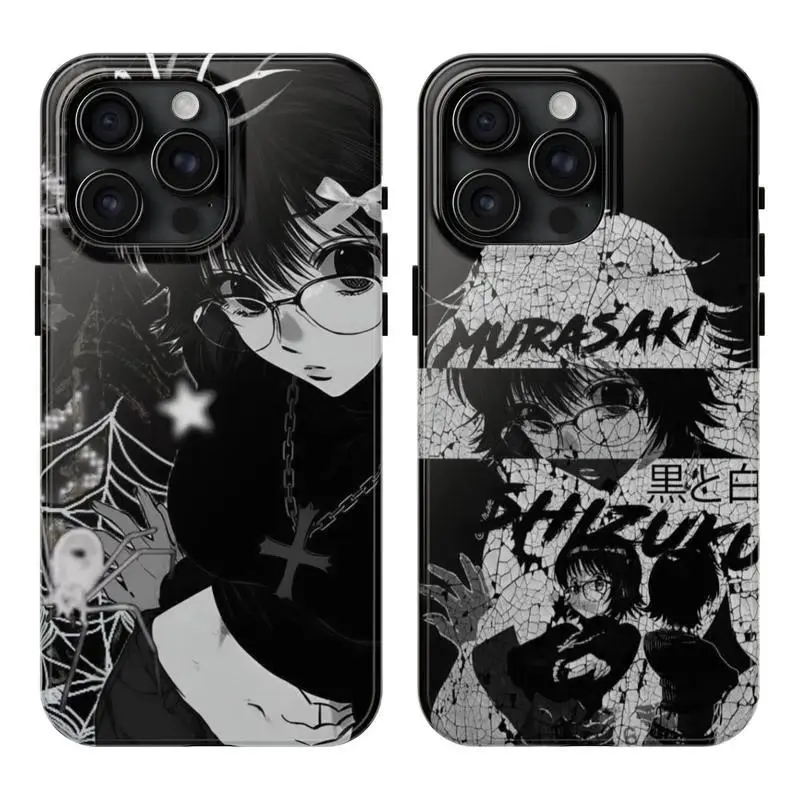 Shizuku Murasaki HxH Anime Magnetic Phone Case Fan Gift Compatible with iPhone 11-17 Pro Max/Plus and Samsung Galaxy S23 FE/S22/S23/S24/S25
