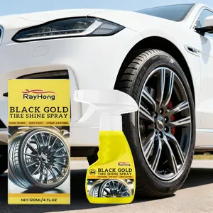 Car Wheel Luster Spray Cleaning and Brightening in One, Effectively Dust-Proof and UV-Proof, Restoring Luster and Keeping the Wheel Hub Bright for a Long Time. Suitable for Alloy Wheel Hubs and Tires