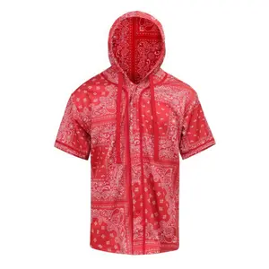Hooded Bandana Baseball Jersey