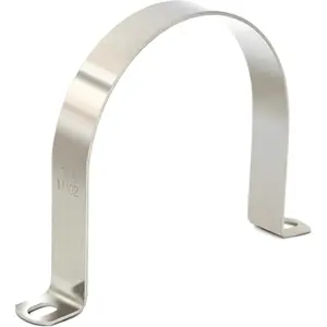 OD 5-15/16" Conduit Clamps 304 SS 2-holes Pipe Bracket U Clamp, Tube Clamp for Large Cable/Pipe, Heavy Duty Strap Clamps | OD 5-15/16" | 2 pcs
