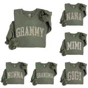 Personalized Mama Sweatshirt, Custom Grandma Sweatshirt, Mothers Day Gift, Mimi Sweatshirt, Floral Gigi Grammy Nana Meme Nanny Granny Shirt