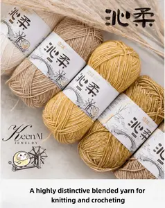 Premium Cotton-Viscose Blend Yarn – Soft & Durable for Knitting and Crocheting