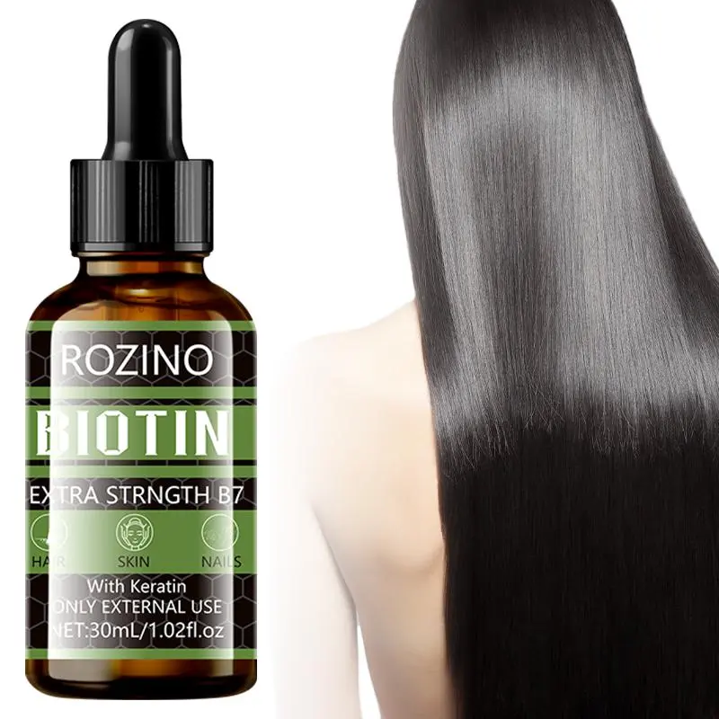 Biotin Keratin Hair Treatment Oil, Hair Care Essential Oil For Strengthening And Smoothing, Hair Treatment For Daily Use