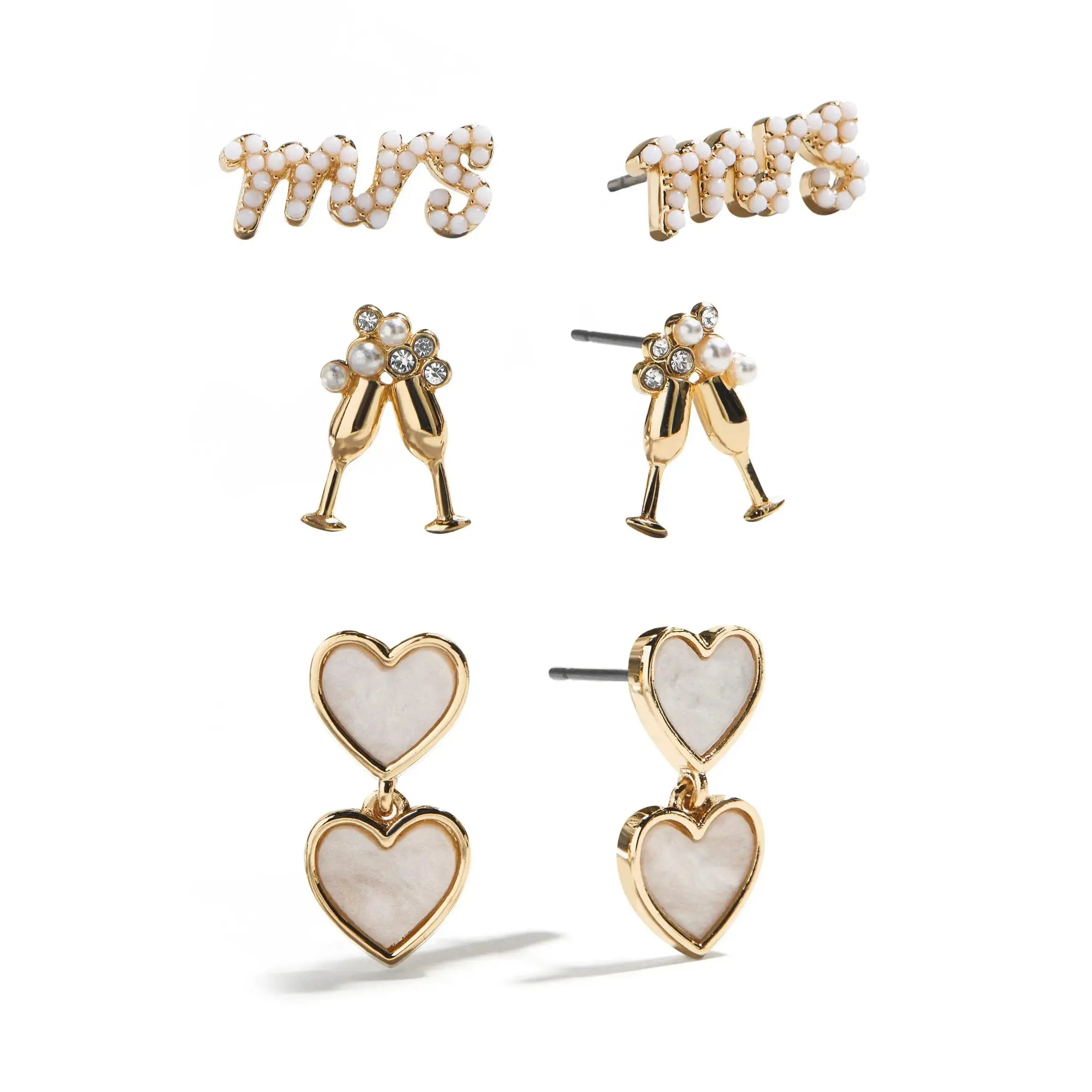 HAPPILY EVER AFTER BRIDAL EARRING SET