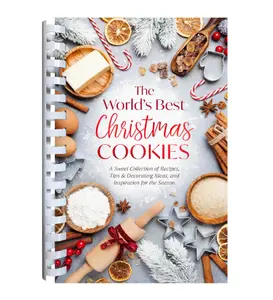 The World's Best Christmas Cookies: A Sweet Collection of Recipes, Tips & Decorating Ideas, and Inspiration for the Season - Spiral-bound