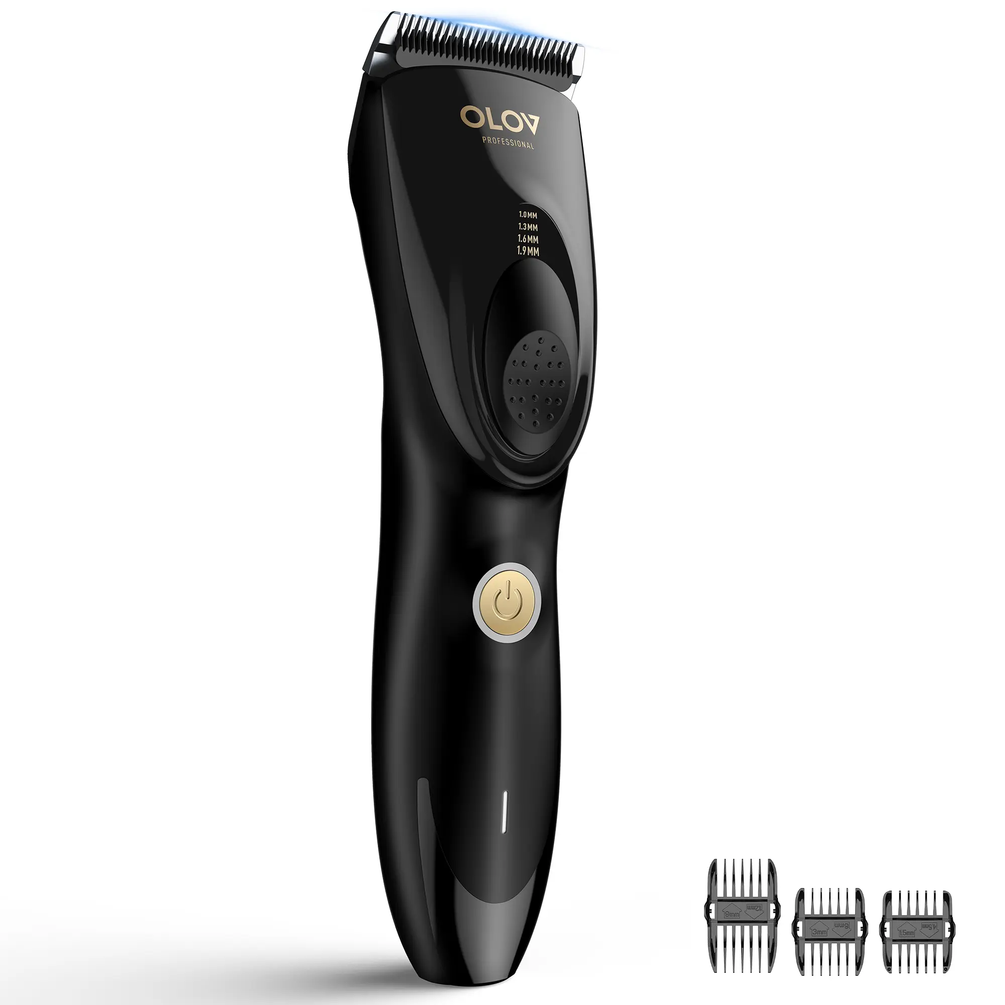 Cordless Rechargeable Hair Clippers & Trimmer - 4-Length Adjustable, Removable Blade, Rinsable, Removable Batteries, Cordless Barber Clippers for Men's Daily Home Haircutting & Styling, Cordless Trimmers